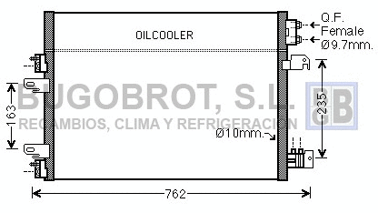 Condenseur, climatisation BUGOBROT 62-JE5060