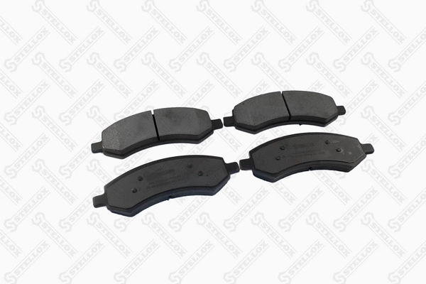 Kit de plaquettes de frein, frein à disque STELLOX 000 716B-SX