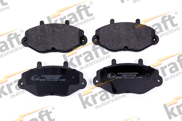 Kit de plaquettes de frein, frein à disque KRAFT AUTOMOTIVE 6002090