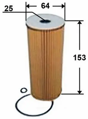 Filtre à huile JS ASAKASHI OE0031