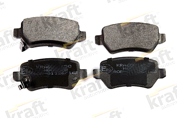 Kit de plaquettes de frein, frein à disque KRAFT AUTOMOTIVE 6001650