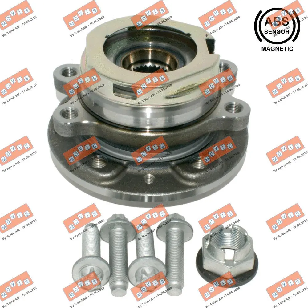 Kit de roulements de roue MOVIS ASB2884