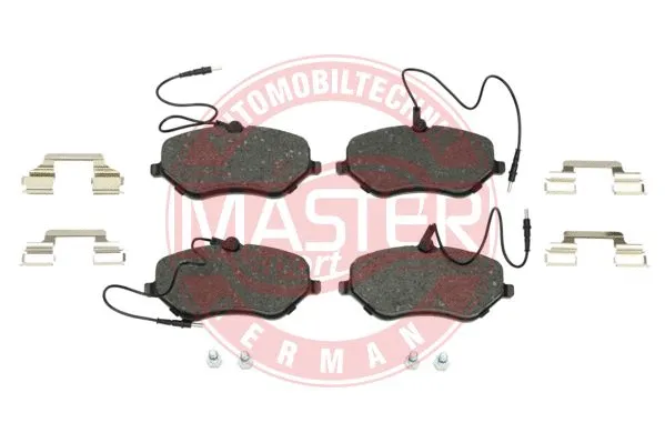 Kit de plaquettes de frein, frein à disque MASTER-SPORT GERMANY 13046028922N-SET-MS