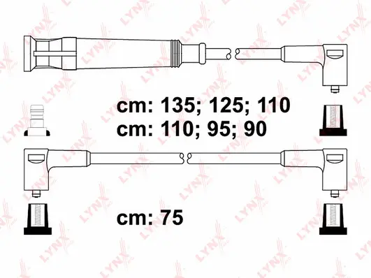 Kit de câbles d'allumage LYNXAUTO SPC1403