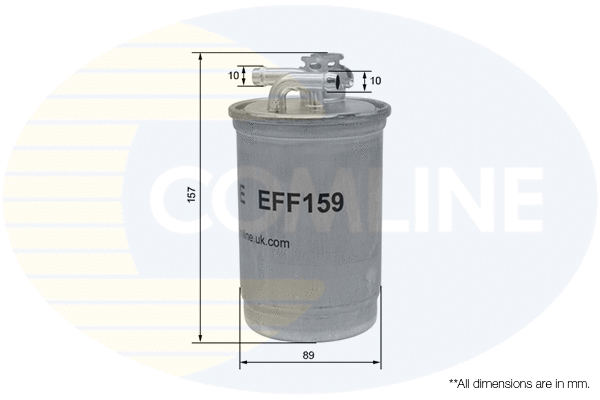Filtre à carburant COMLINE EFF159