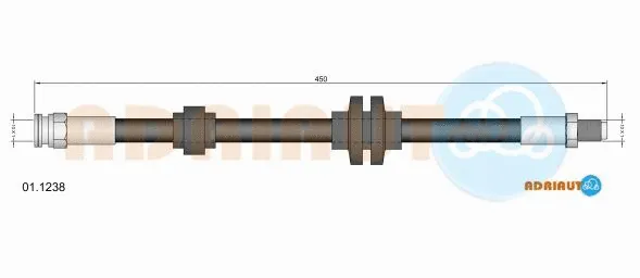 Flexible de frein ADRIAUTO 01.1238