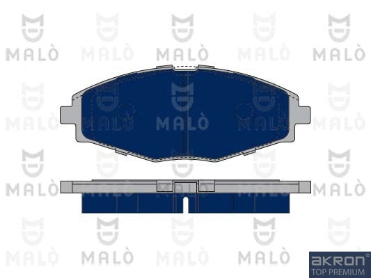 Kit de plaquettes de frein, frein à disque AKRON-MALÒ 1050357