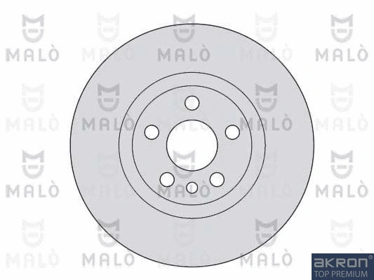 Disque de frein AKRON-MALÒ 1110166