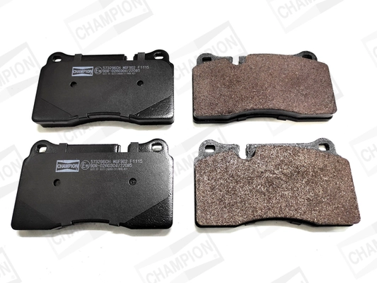 Kit de plaquettes de frein, frein à disque CHAMPION 573296CH