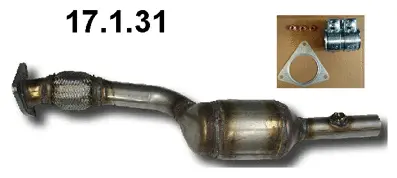 Catalyseur EBERSPÄCHER 17.1.31