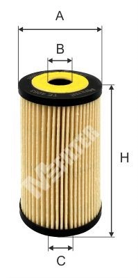 Filtre à huile MFILTER TE 4063
