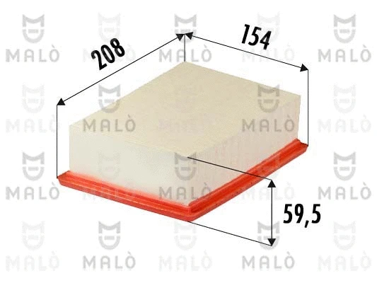 Filtre à air AKRON-MALÒ 1500688