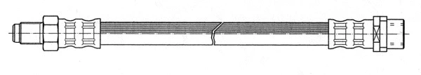 Flexible de frein CEF 511654