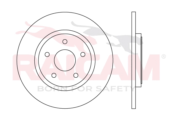Disque de frein RAICAM RD01620