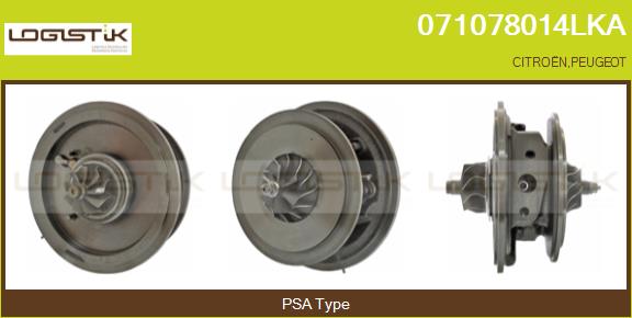 Groupe carter, turbocompresseur LGK 071078014LKA