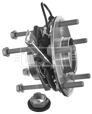 Kit de roulements de roue BORG & BECK BWK1502