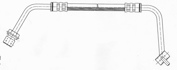 Flexible de frein CEF 510554
