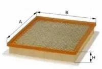 Filtre à air UNIFLUX FILTERS XA752