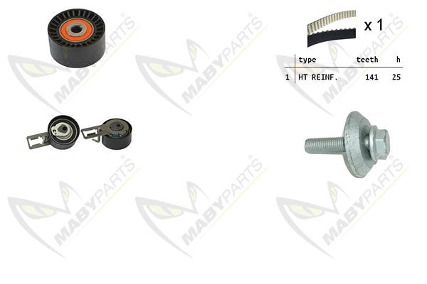 Kit de courroie crantée MABYPARTS OBK010113