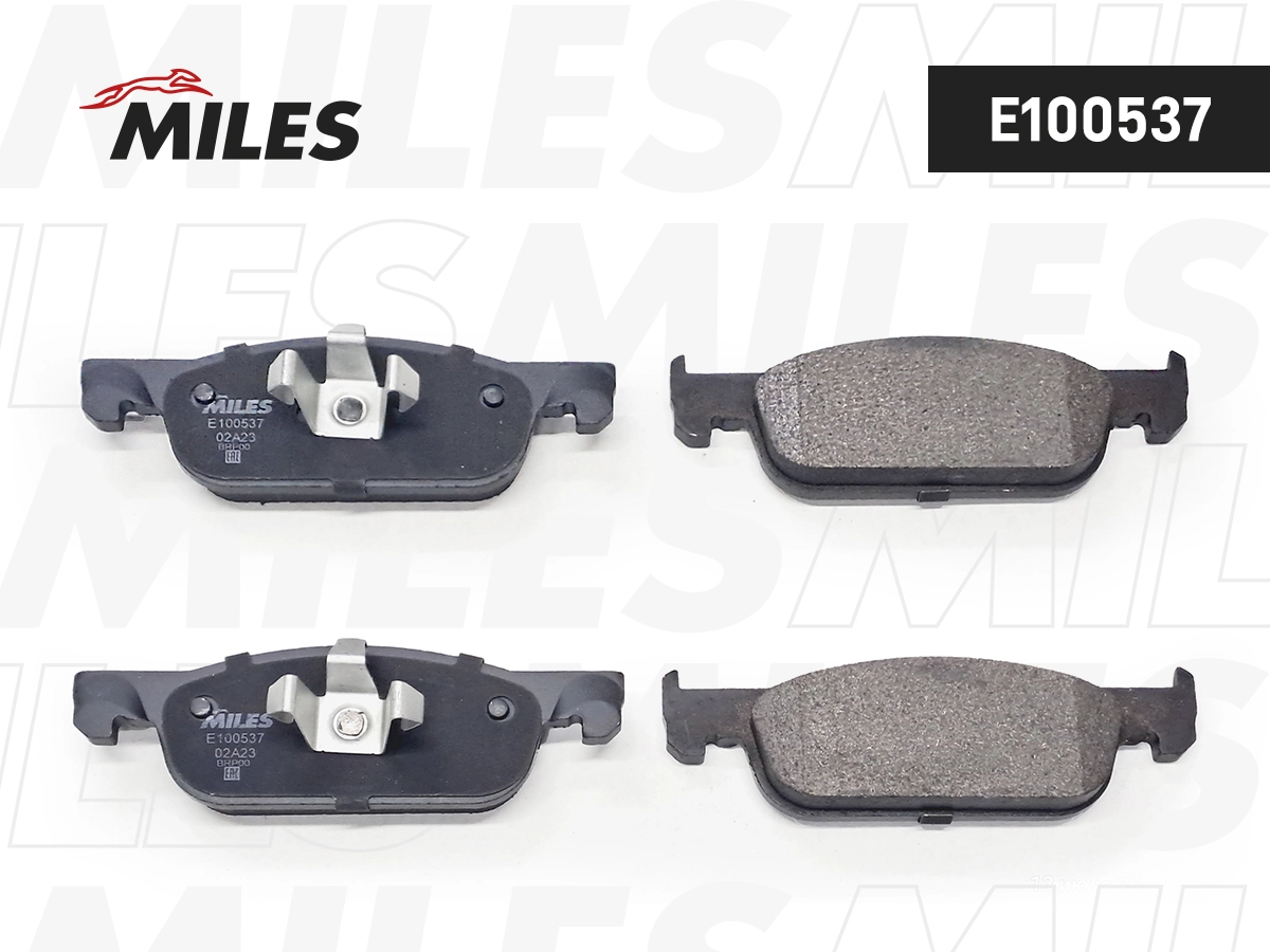 Kit de plaquettes de frein, frein à disque MILES E100537