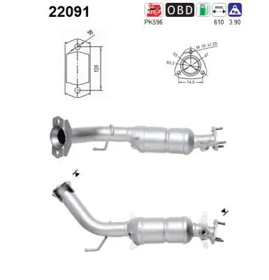 Catalyseur AS 22091