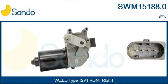 Moteur d'essuie-glace SANDO SWM15188.0