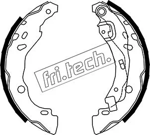 Jeu de mâchoires de frein fri.tech. 1088.234