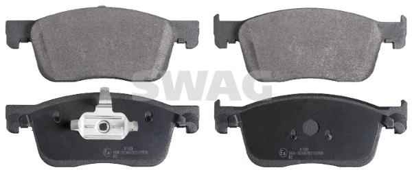 Kit de plaquettes de frein, frein à disque SWAG 33 10 7356
