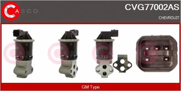 Vanne EGR CASCO CVG77002AS