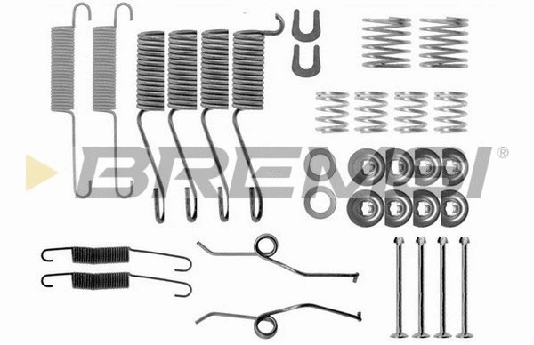 Kit d'accessoires, mâchoire de frein BREMSI SK0697