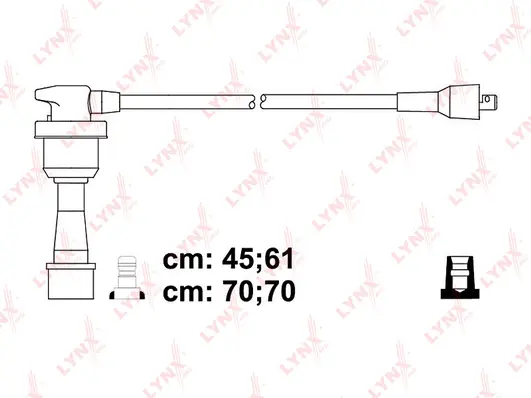 Kit de câbles d'allumage LYNXAUTO SPC5508