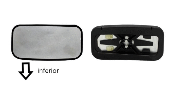 Verre de rétroviseur, rétroviseur extérieur IPARLUX 31509402