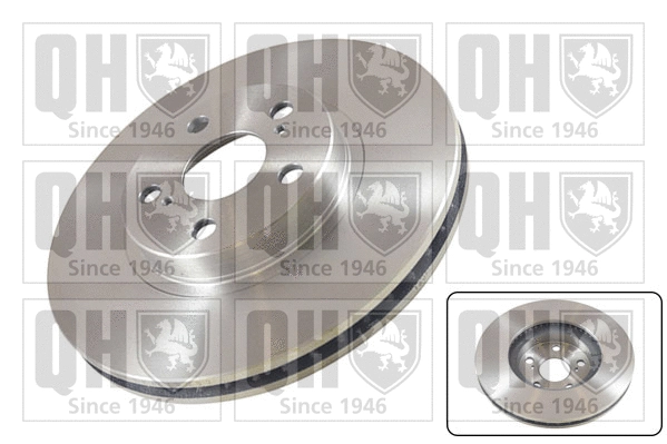 Disque de frein QUINTON HAZELL BDC5362