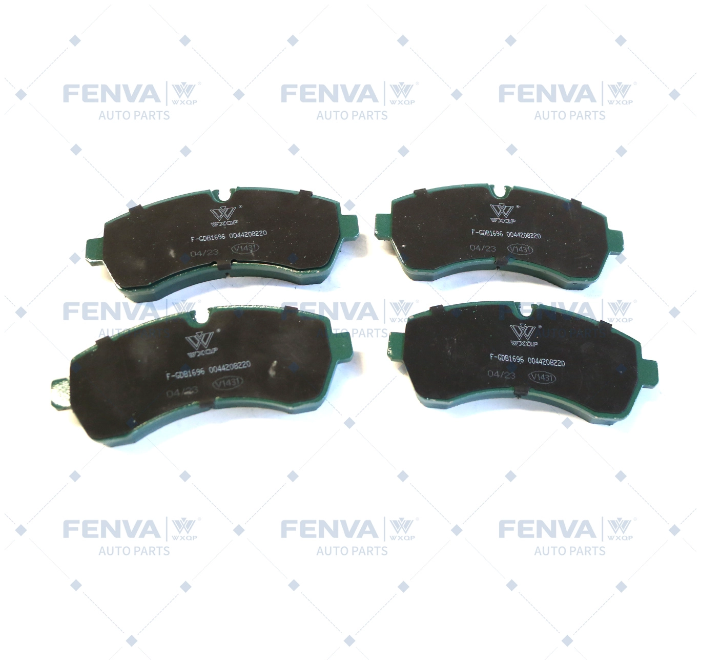 Kit de plaquettes de frein, frein à disque WXQP 140665