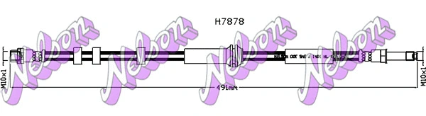 Flexible de frein KAWE H7878