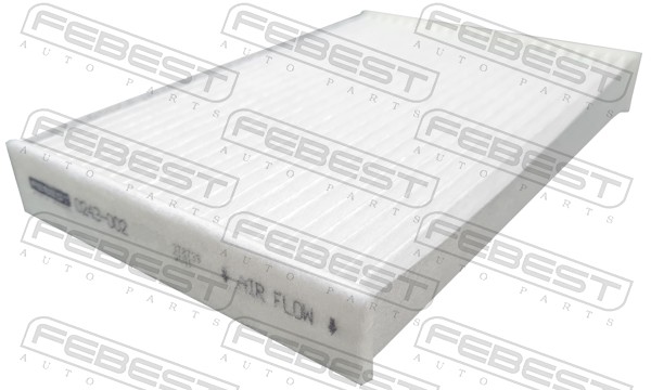 Filtre, air de l'habitacle FEBEST 0243-002