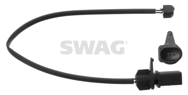 Contact d'avertissement, usure des plaquettes de frein SWAG 38 94 7367