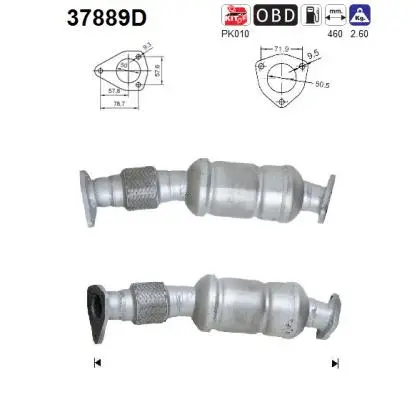 Catalyseur AS 37889D