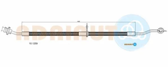 Flexible de frein ADRIAUTO 10.1259