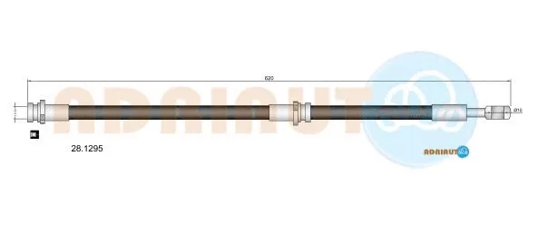 Flexible de frein ADRIAUTO 28.1295