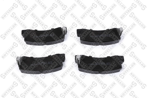 Kit de plaquettes de frein, frein à disque STELLOX 225 022B-SX
