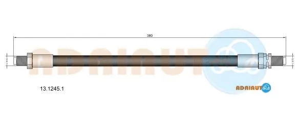 Flexible de frein ADRIAUTO 13.1245.1