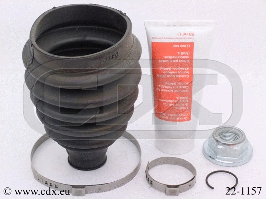 Jeu de joints-soufflets, arbre de commande CDX 22-1157