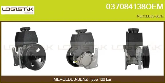 Pompe hydraulique, direction LGK 037084138OEM