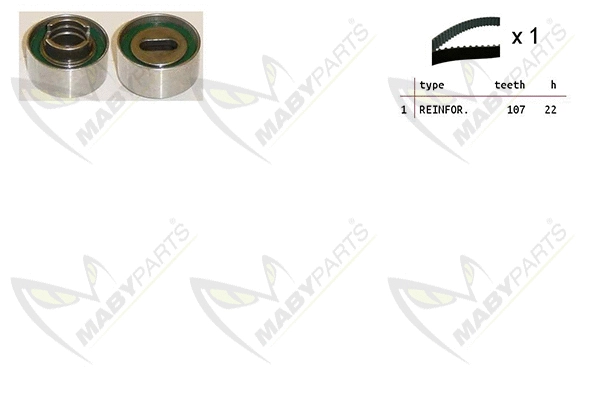 Kit de courroie crantée MABYPARTS OBK010264