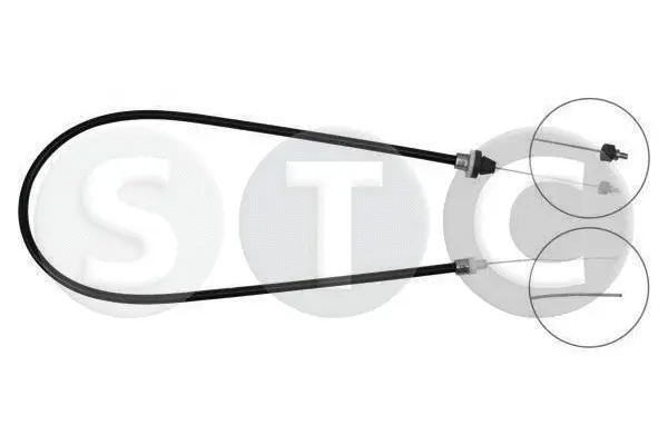 Câble d'accélération STC T482874