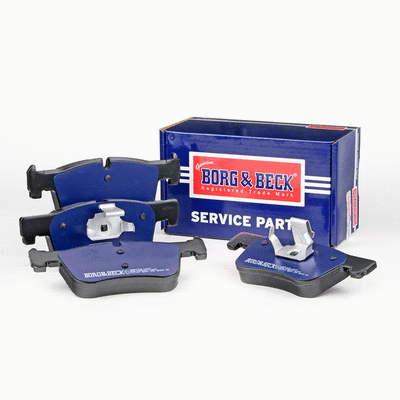 Kit de plaquettes de frein, frein à disque BORG & BECK BBP2334