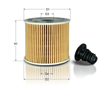 Filtre à huile TECNECO FILTERS OL2191E