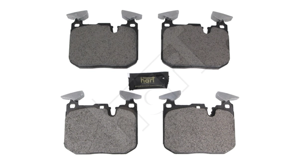 Kit de plaquettes de frein, frein à disque HART 261 794