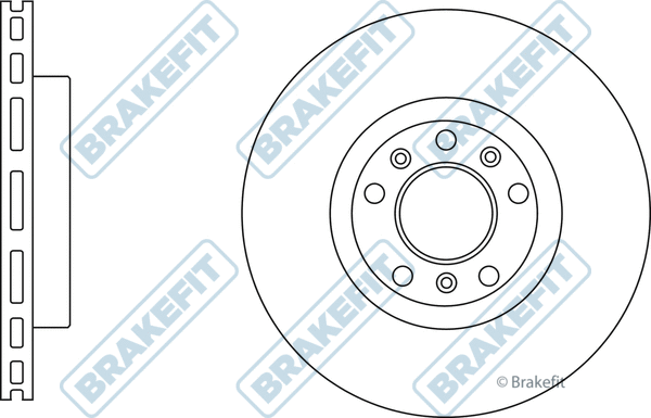 Disque de frein APEC SDK6814